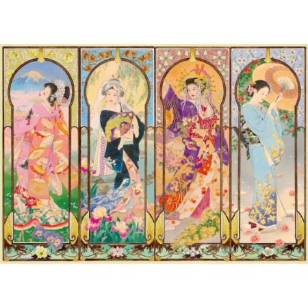 Ravensburger - Puzzle cele 4 anotimpuri 1000 piese design nou Ravensburger - 1